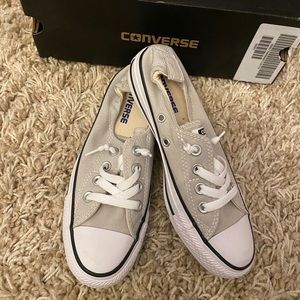 CONVERSE - Shoreline Slip Cloud Gray (sz 6) BNEW.